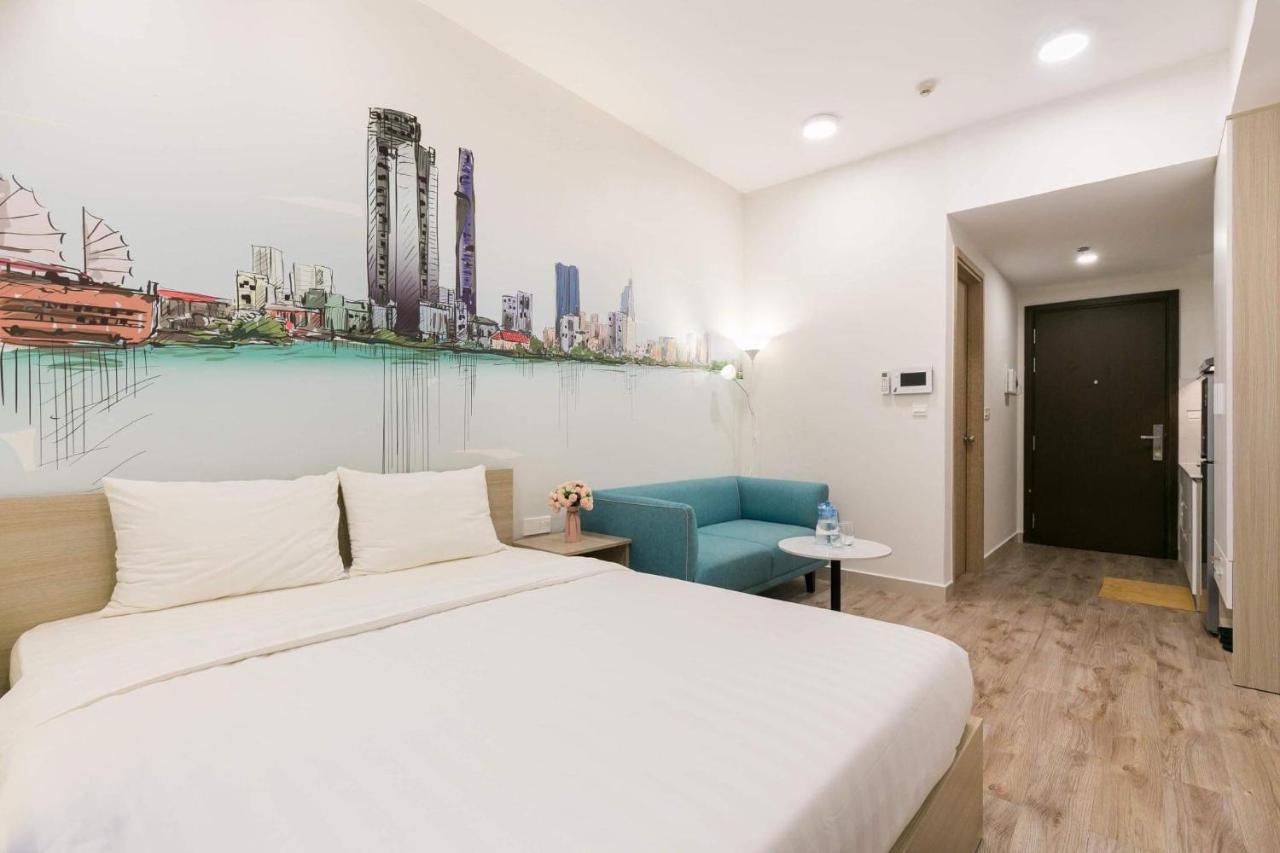Yo'S Homes Rivergate Apartment Infinity Pool Near District 1 Ho Chi Minh-stad Buitenkant foto