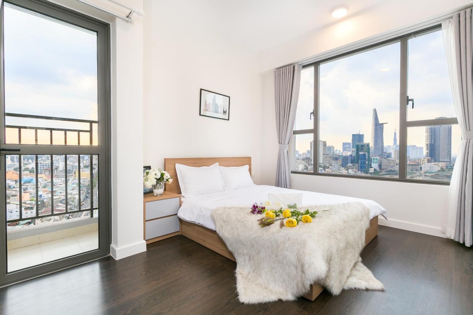 Yo'S Homes Rivergate Apartment Infinity Pool Near District 1 Ho Chi Minh-stad Buitenkant foto