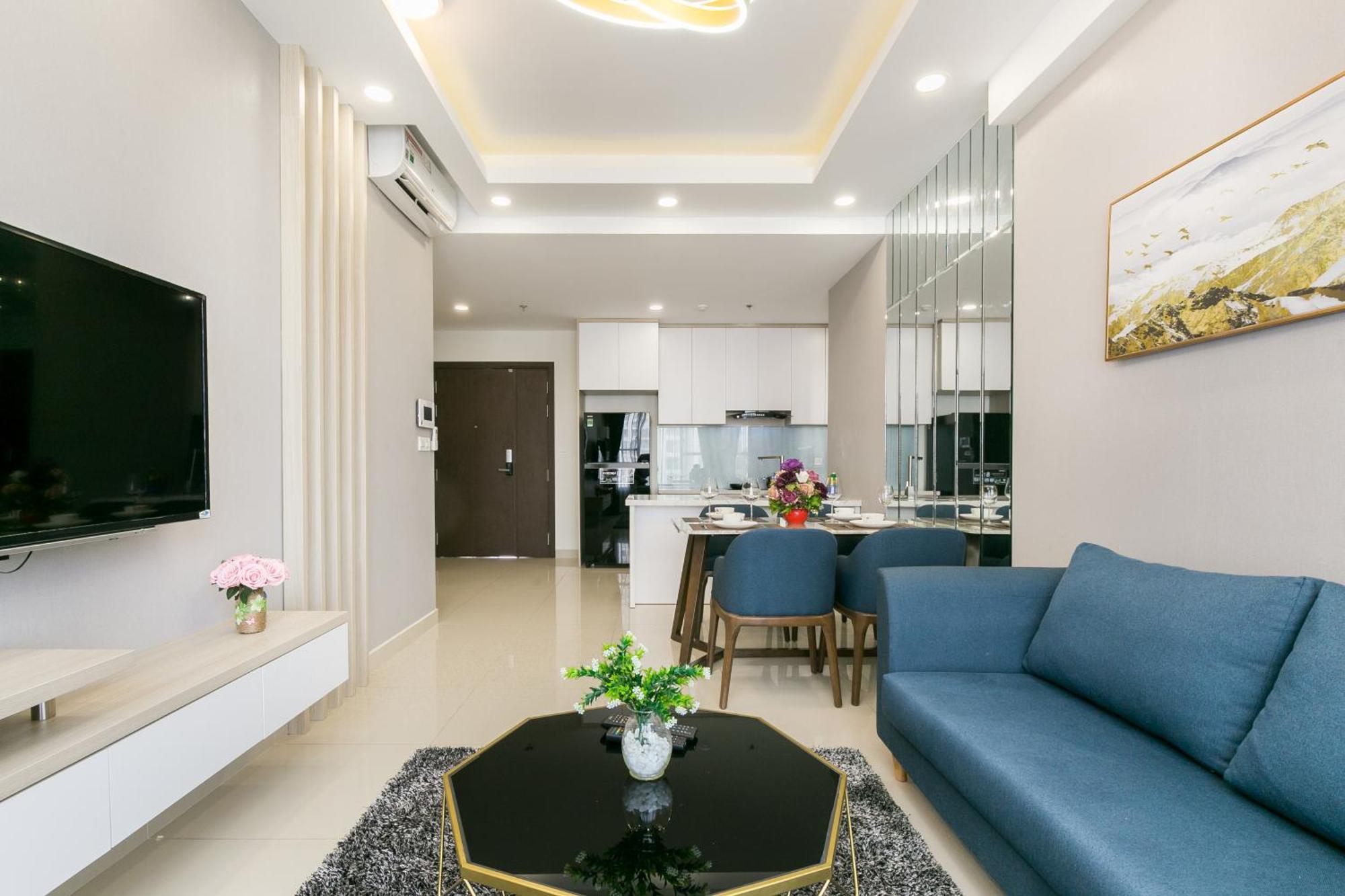 Yo'S Homes Rivergate Apartment Infinity Pool Near District 1 Ho Chi Minh-stad Buitenkant foto