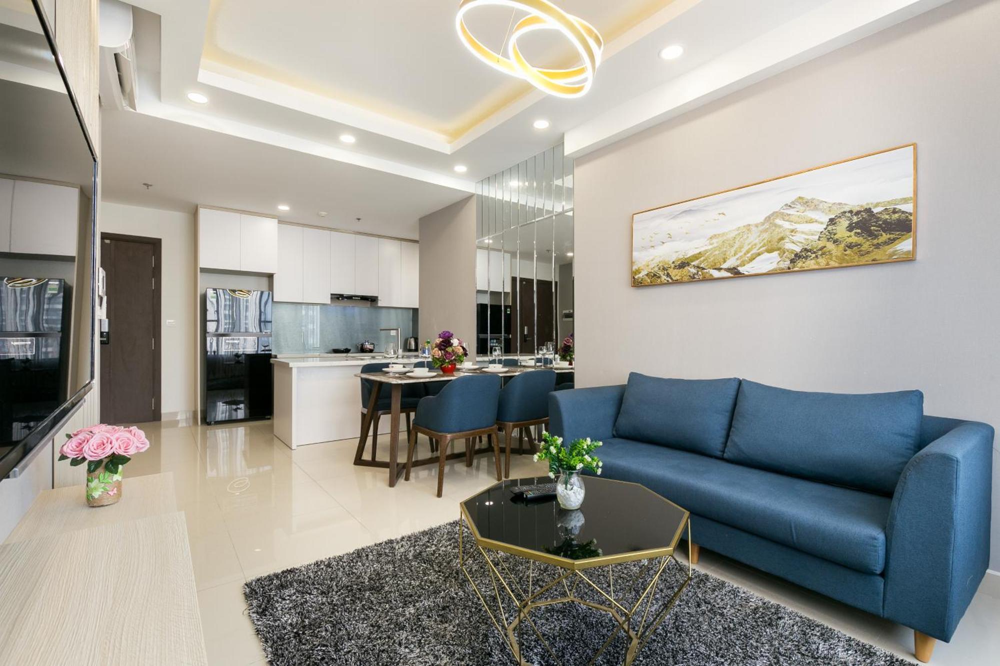 Yo'S Homes Rivergate Apartment Infinity Pool Near District 1 Ho Chi Minh-stad Buitenkant foto