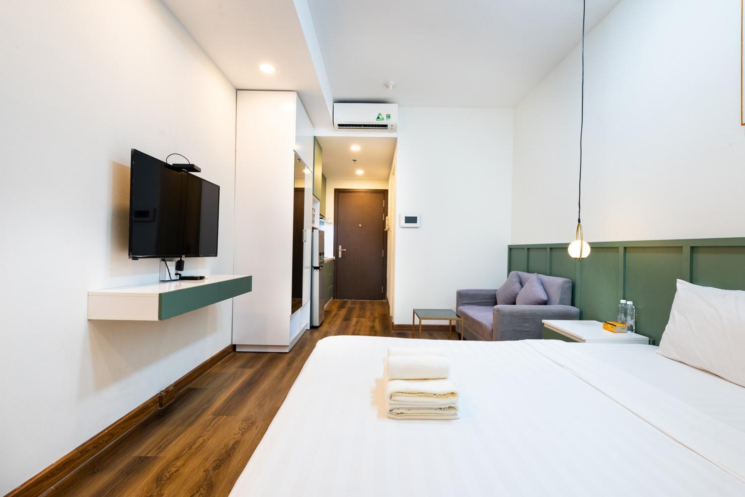 Yo'S Homes Rivergate Apartment Infinity Pool Near District 1 Ho Chi Minh-stad Buitenkant foto