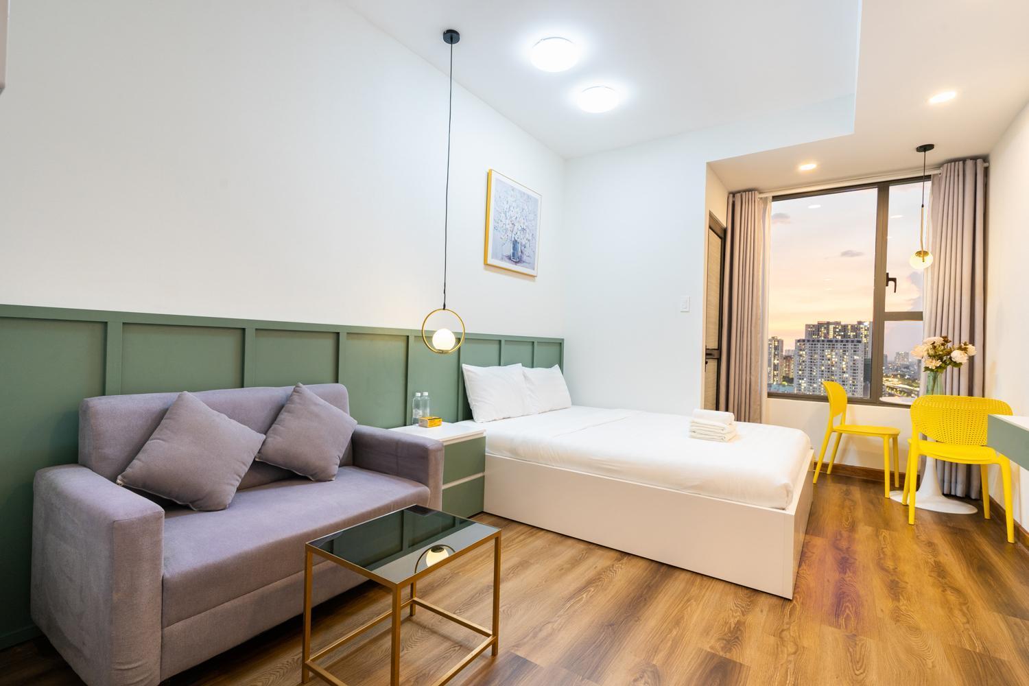 Yo'S Homes Rivergate Apartment Infinity Pool Near District 1 Ho Chi Minh-stad Buitenkant foto
