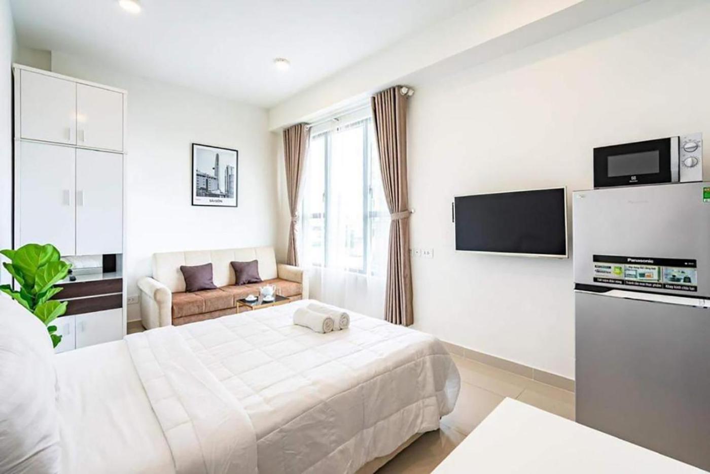 Yo'S Homes Rivergate Apartment Infinity Pool Near District 1 Ho Chi Minh-stad Buitenkant foto